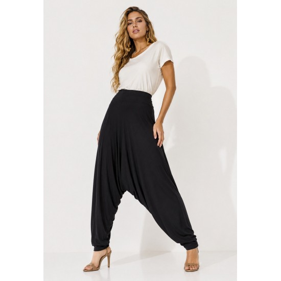 Calça Saruel Iracema Malha Preta