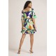 Vestido Curto Viscose Estampa Brisa do Mar