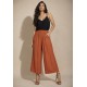 Calça Pantacourt Elastic Embaú Terracota