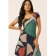 Vestido Aiyra Curto Malha Geometrias do Tempo