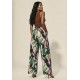 Calça Pantalona Elastic Embaú Estampa Encanto Botânico