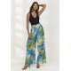 Calça Pantalona Elastic Embaú Estampa Brisa Botânica