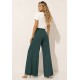 Calça Pantalona Granja Malha Verde