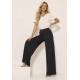 Calça Pantalona Granja Malha Preto