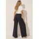 Calça Pantalona Granja Malha Preto