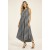 Vestido Longo Acará Malha Estampa Murici