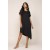 Vestido Midi Plano Preto