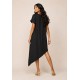 Vestido Midi Plano Preto