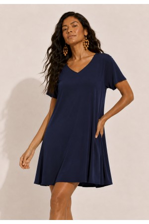 Vestido Curto Guaraciara Azul