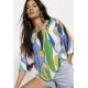 Blusa Morcego Ampla Tangará Estampa Selva Urbana