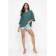 Blusa Morcego Ampla Tangará Verde