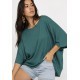 Blusa Morcego Ampla Tangará Verde