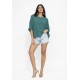 Blusa Morcego Ampla Tangará Verde