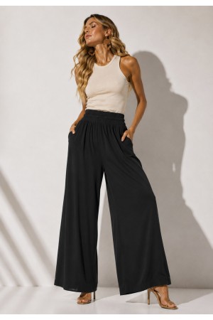 Calça Pantalona Elastic Embaú Preta