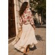 Jaqueta Corta-Vento Blouson Uatumã Estampa Flor de Caju