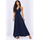 Vestido Midi Mamirauá Malha Azul Marinho