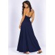 Vestido Midi Mamirauá Malha Azul Marinho