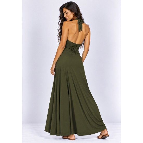 Vestido Midi Mamirauá Malha Verde