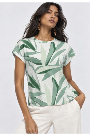 Blusa Aruá Malha Verde Selvagem