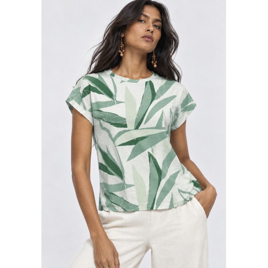 Blusa Aruá Malha Verde Selvagem