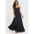 Vestido Longo Kuaana Viscose Azul