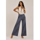 Calça Pantalona Granja Malha Estampa Murici