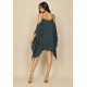 Vestido Kaftan Garaguá Canário Verde Musgo