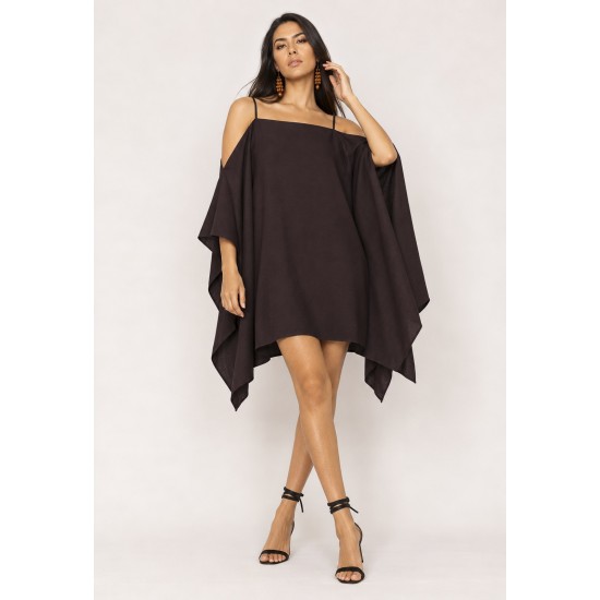 Vestido Kaftan Garaguá Marrom