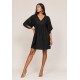 Vestido Curto Pequi Viscose Preto