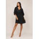 Vestido Curto Pequi Viscose Preto