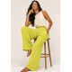 Calça Pantalona Elastic Embaú Verde Jambu