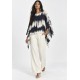 Blusa Manto Anauá Estampa Horizonte P&B