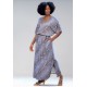 Vestido Longo Malha Estampa Murici