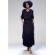 Vestido Longo Malha Preto