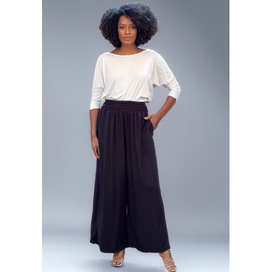 Calça Pantalona Elastic Embaú Preto