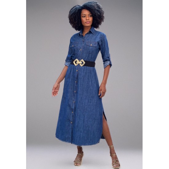 Cinto de Elástico Fivela de Encaixe Dourado Ixé