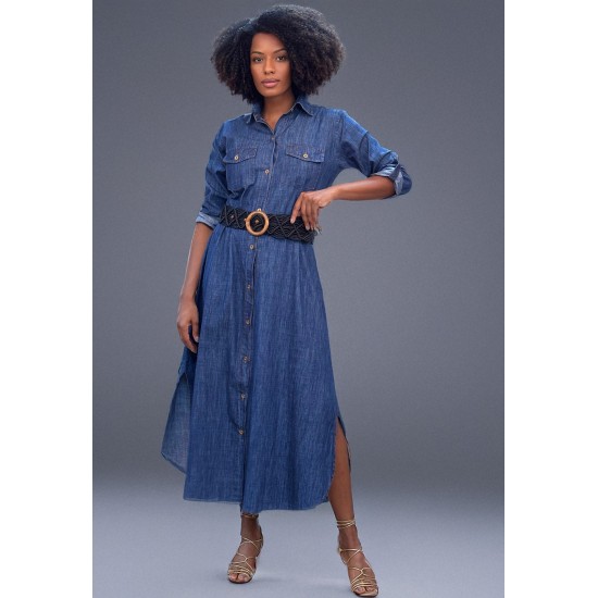 Cinto de Macramê Preto com Esferas e Fivela em Madeira