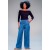 Calça Pantalona com Elástico