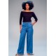 Calça Pantalona com Elástico