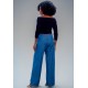 Calça Pantalona com Elástico