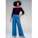 Calça Pantalona com Elástico