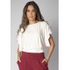 Blusa Morcego Malha Bororo Off White
