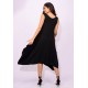 Vestido Saruel Regata Malha Preto